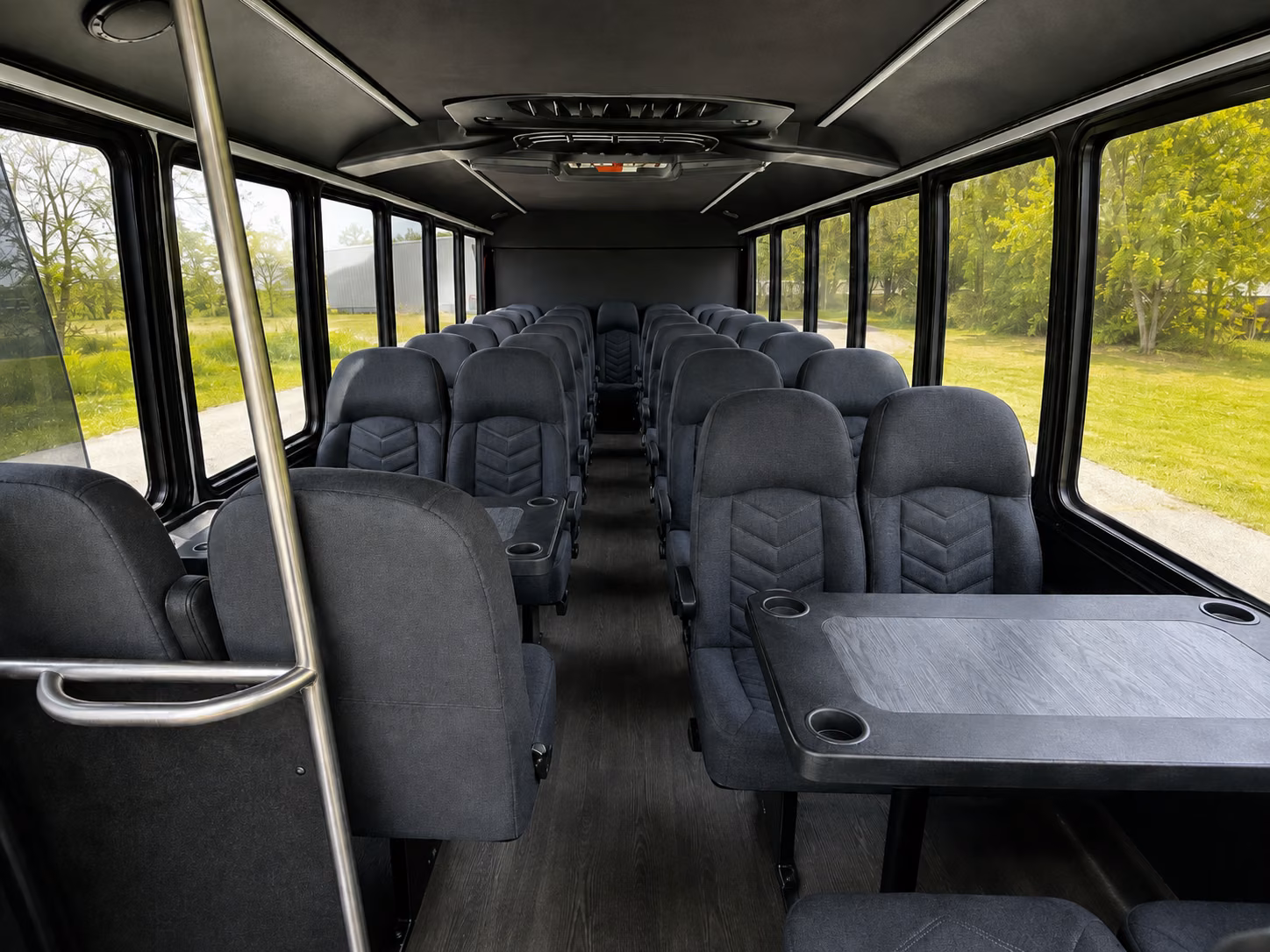 bus rentals for kansas relays weekend and rock chalk park events