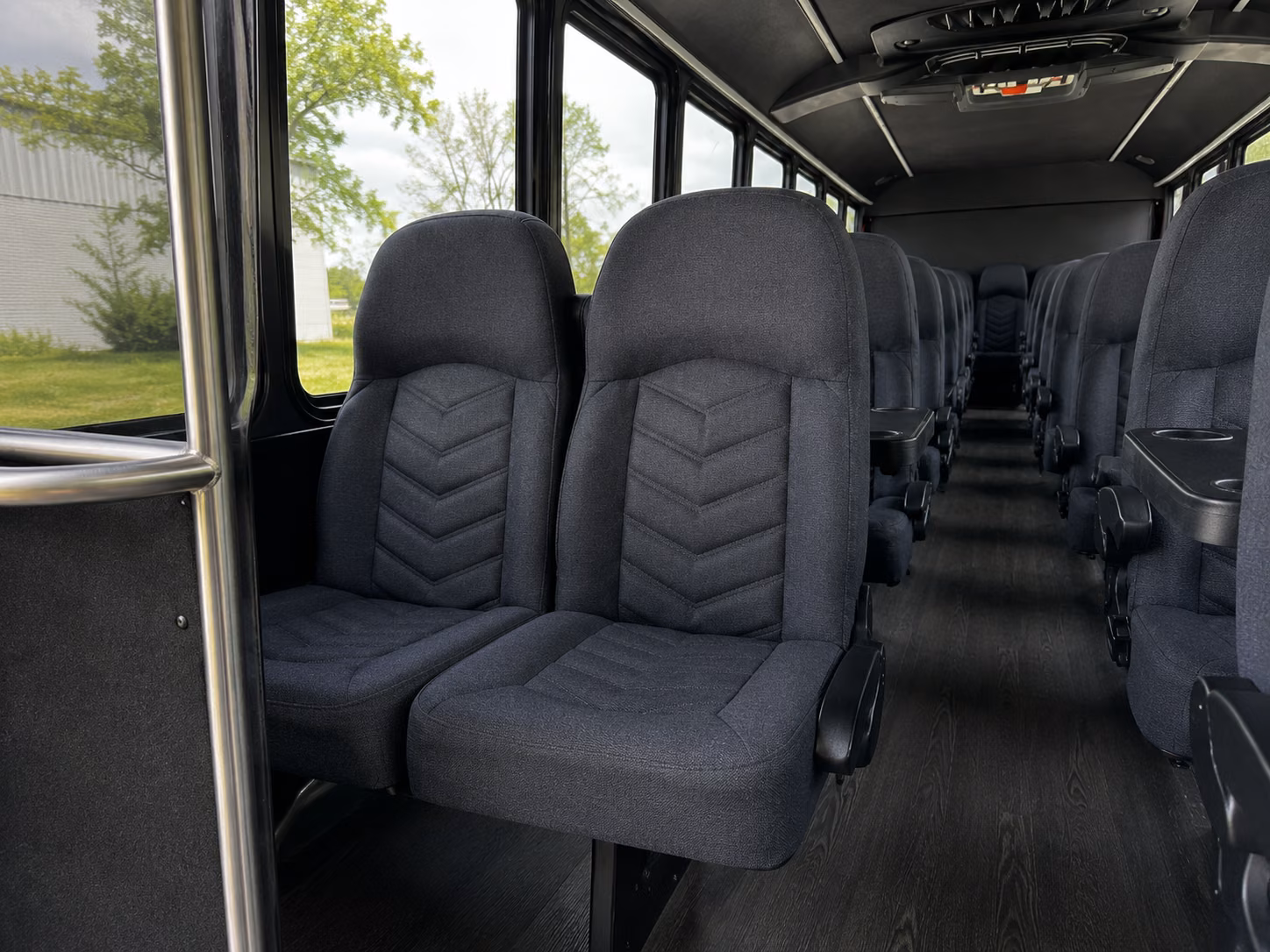 lawrence 20 passenger minibus interior