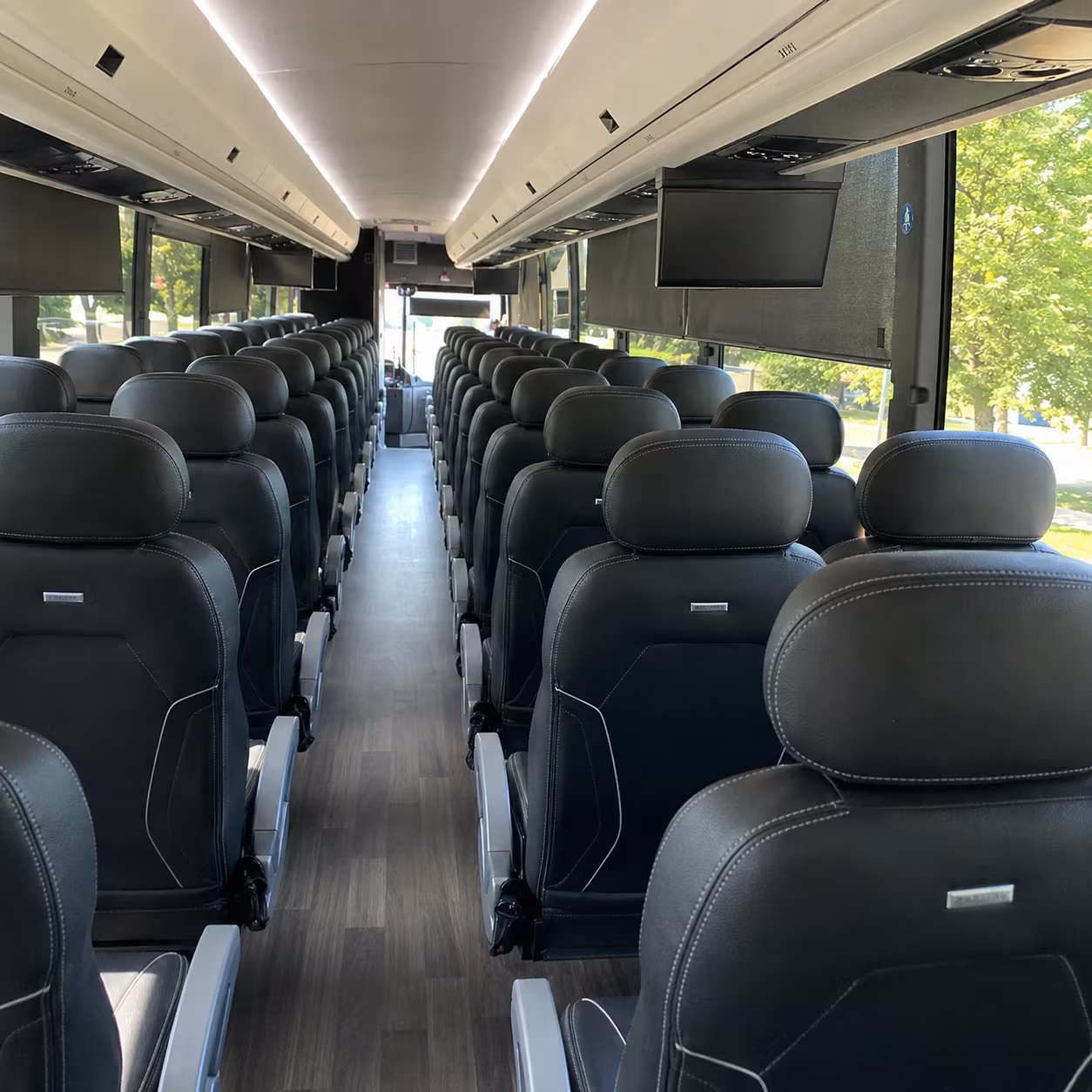 lawrence charter bus