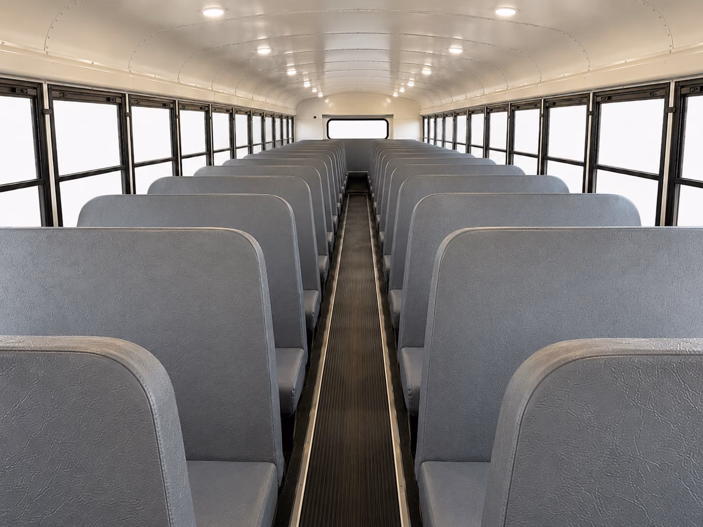 lawrence school bus inside