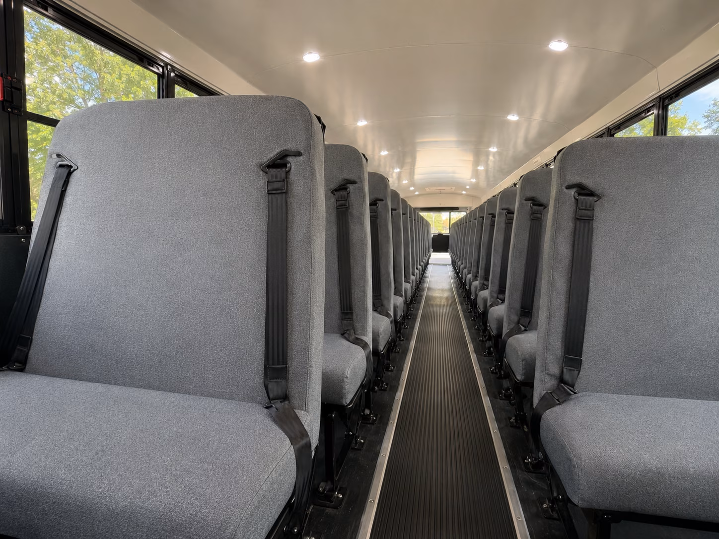 lawrence school bus interior