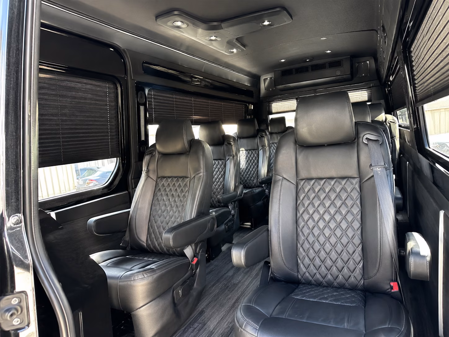 lawrence wedding transportation onboard seating